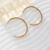 1 Pair Elegant Lady Round Flower Snake Plating 316 Stainless Steel  Titanium Steel 18K Gold Plated Drop Earrings