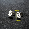 1 Pair Sweet Rabbit Cat Polishing 304 Stainless Steel 18K Gold Plated Ear Studs