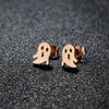 1 Pair Sweet Rabbit Cat Polishing 304 Stainless Steel 18K Gold Plated Ear Studs