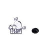 Casual Cute Funny Animal Cat Alloy Unisex Brooches