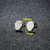 1 Pair IG Style Modern Style Sweet Mermaid Apple Strawberry Polishing Plating 304 Stainless Steel 18K Gold Plated Ear Studs