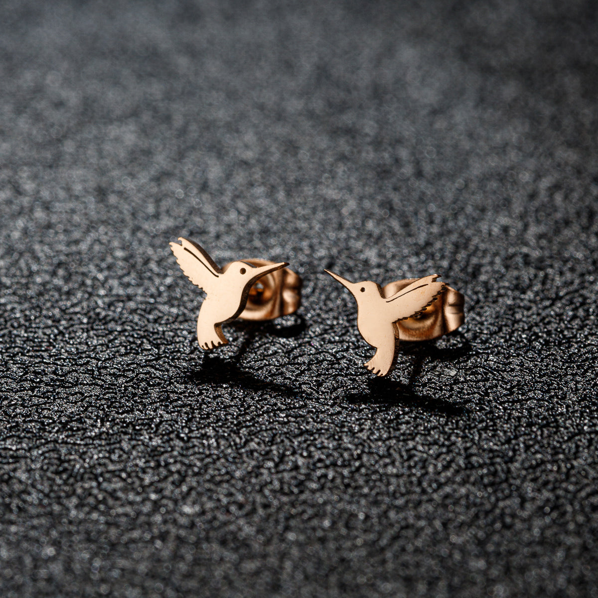 1 Pair Sweet Artistic Animal Irregular Polishing Plating 304 Stainless Steel 18K Gold Plated Ear Studs