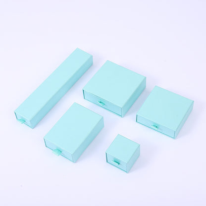 Elegant Solid Color Paper Jewelry Boxes