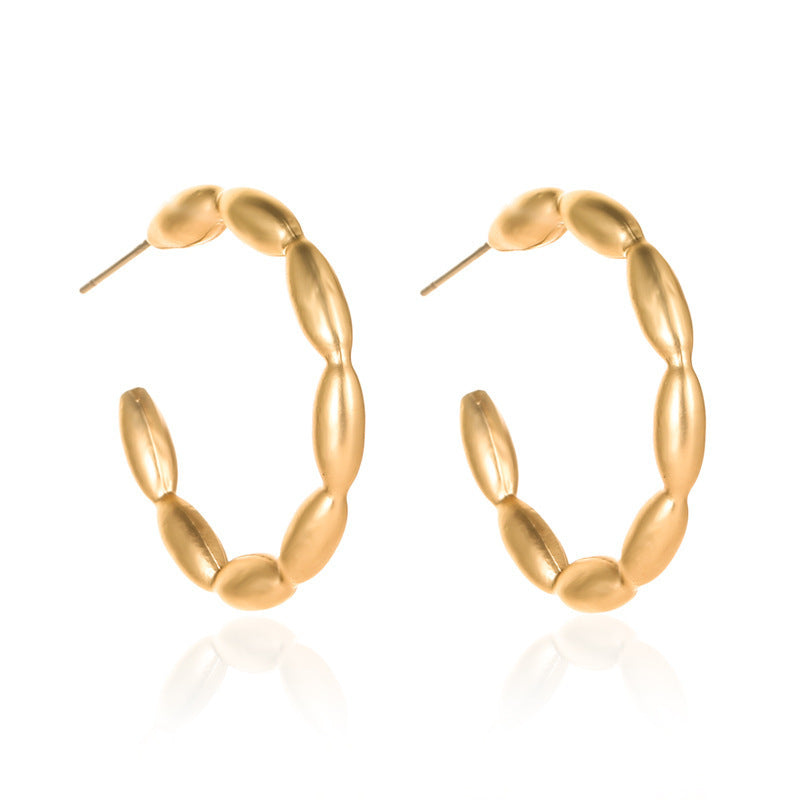 1 Piece 1 Pair IG Style Basic Modern Style C Shape Geometric Plating CCB Alloy Ear Cuffs