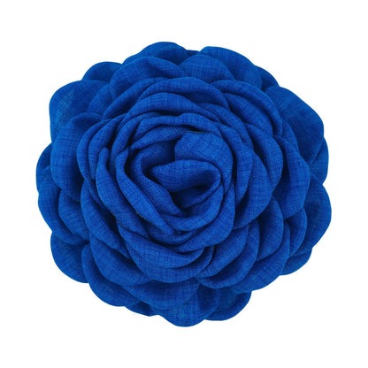 Women'S Sweet Korean Style Rose Flower Cloth Hair Claws