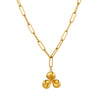 Wholesale Jewelry Classical Retro Flower Bow Knot 304 Stainless Steel 18K Gold Plated Plating Jewelry Set