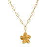 Wholesale Jewelry Classical Retro Flower Bow Knot 304 Stainless Steel 18K Gold Plated Plating Jewelry Set