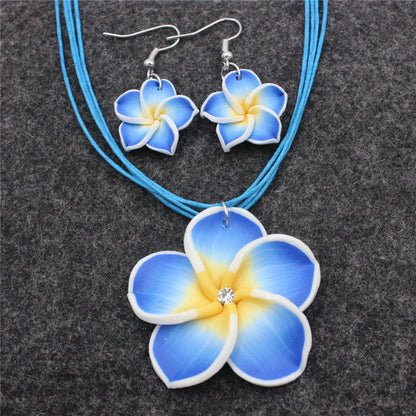 Simple Style Classic Style Flower Rope Soft Clay Women's Jewelry Set