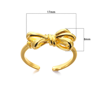 Wholesale Jewelry Simple Style Classic Style Solid Color 304 Stainless Steel Gold Plated Plating Rings