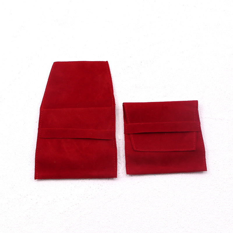 Simple Style Solid Color Cloth Jewelry Packaging Bags