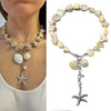 Beach Simple Style Geometric 304 Stainless Steel Freshwater Pearl Shell Natural Inlaid Shell Women's