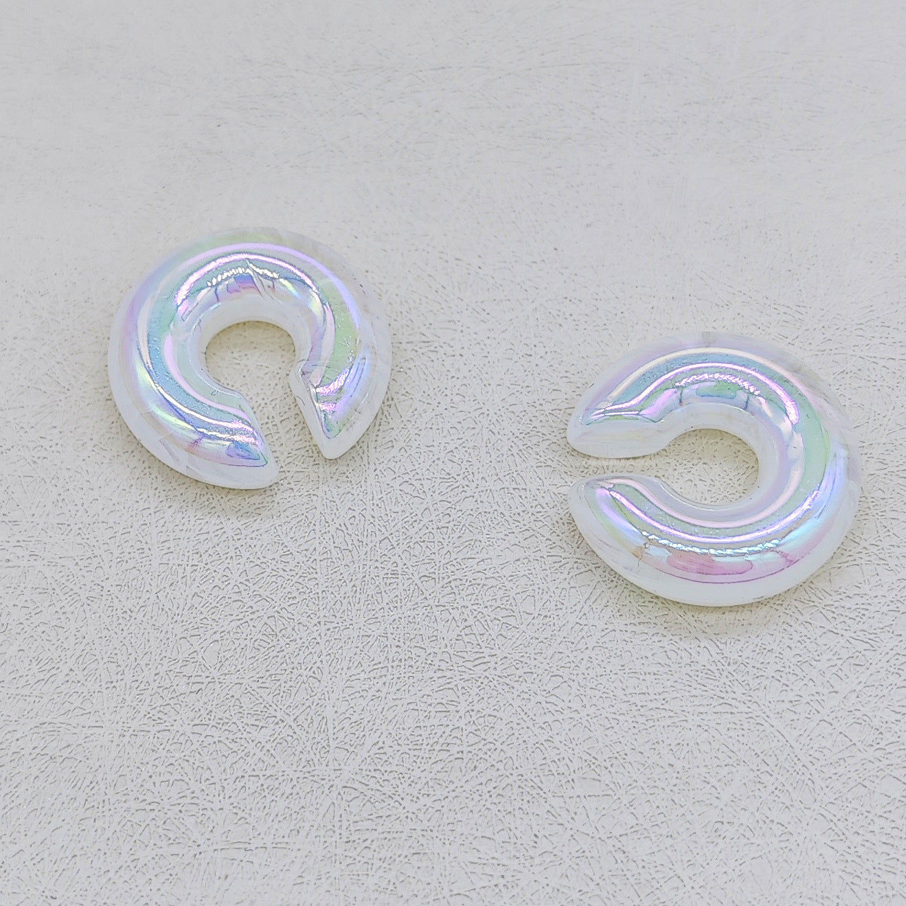 1 Pair Cute C Shape Alloy Ear Cuffs