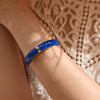 Casual Simple Style Solid Color Alloy Wholesale Bangle