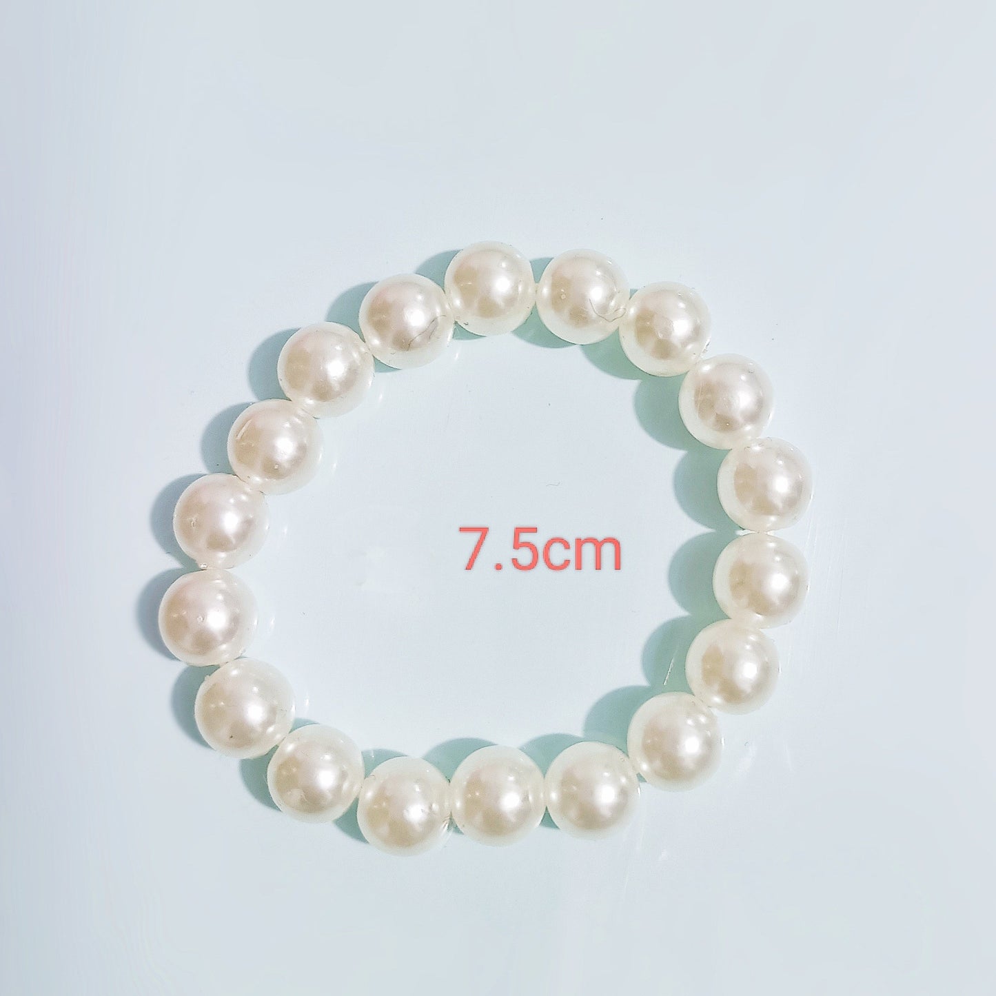 Women'S Simple Style Classic Style Round Artificial Pearl Beaded Hair Tie