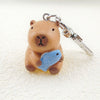 Casual Cute Simple Style Animal Alloy Resin Bag Pendant Keychain