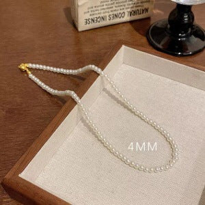 1 Piece Fashion Heart Shape Flower Imitation Pearl Plating Women's Necklace