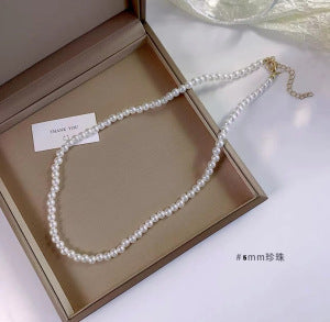 1 Piece Fashion Heart Shape Flower Imitation Pearl Plating Women's Necklace