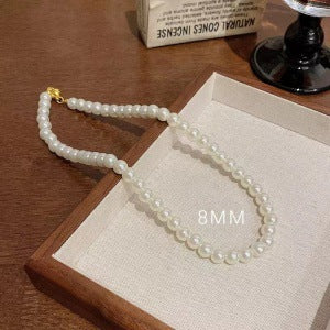 1 Piece Fashion Heart Shape Flower Imitation Pearl Plating Women's Necklace