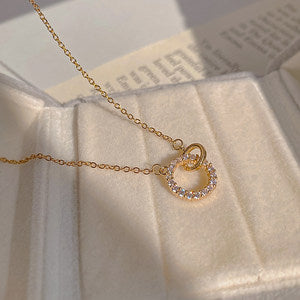 1 Piece Fashion Heart Shape Flower Imitation Pearl Plating Women's Necklace