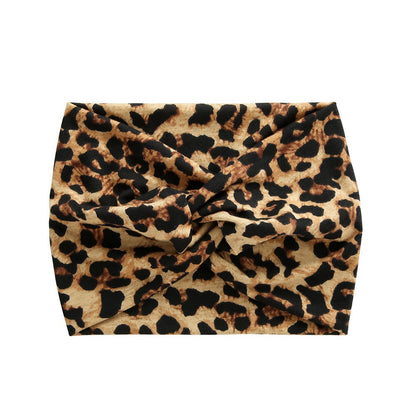 Women'S IG Style Korean Style Leopard Cloth Hair Band