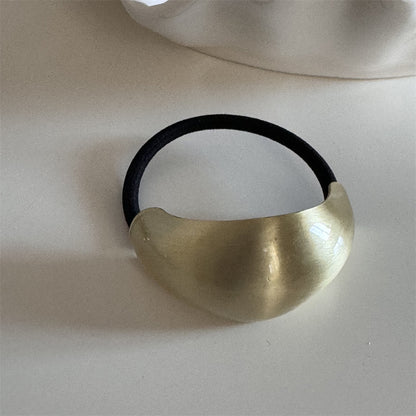 Women'S Simple Style Geometric Alloy Cloth Hair Tie