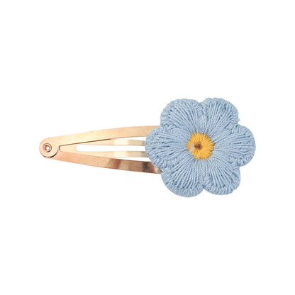 Kid'S Cute Flower Cloth Hair Clip