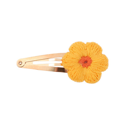 Kid'S Cute Flower Cloth Hair Clip