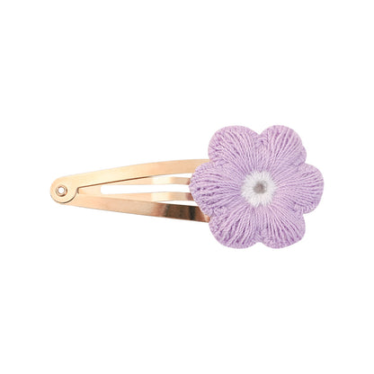 Kid'S Cute Flower Cloth Hair Clip