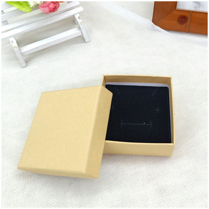 Fashion Solid Color Paper Jewelry Boxes