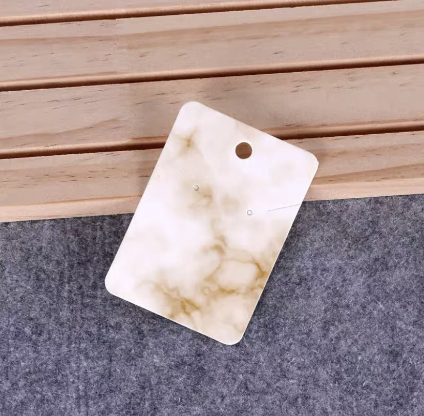 Simple Style Marble Texture Paper/Paper Jewelry Packaging Cardboard