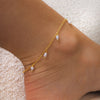 Wholesale Jewelry Simple Style Solid Color 316 Stainless Steel  Plating Anklet