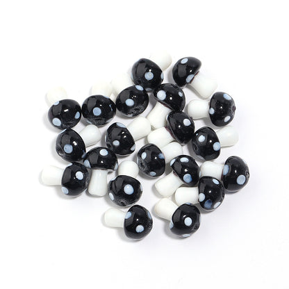 10 PCS/Package 16 * 11mm Glass Mushroom Beads