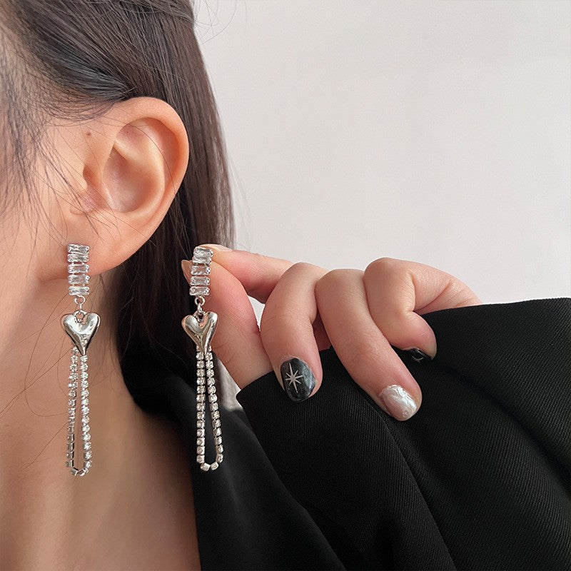 Elegant Luxury Long Tassel Pearl Earrings Niche Design High-grade Internet Celebrity Hot Earrings Earrings Earrings For Women