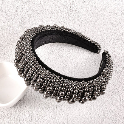 Fashion Sponge Pearl Headband