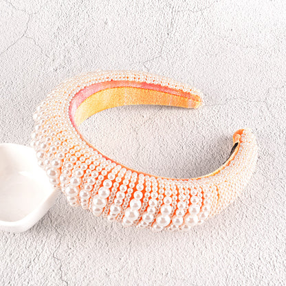 Fashion Sponge Pearl Headband