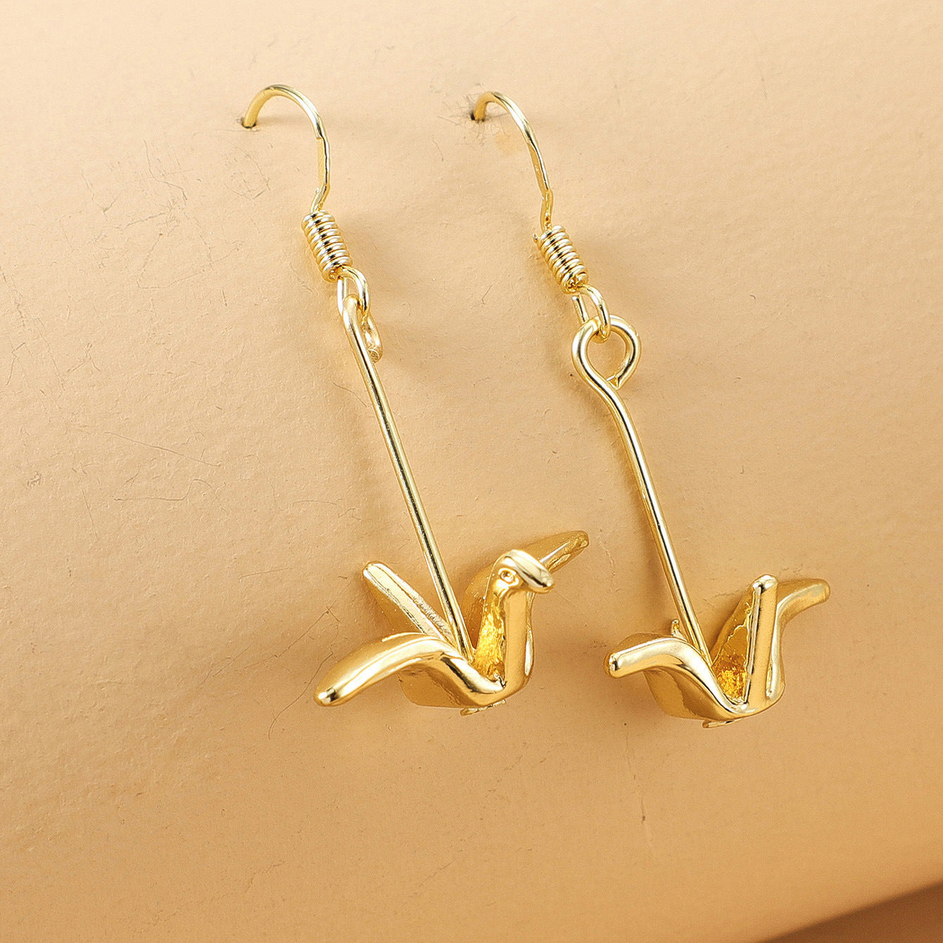 Fashion  Wild Love Butterfly Flower Geometric Alloy Earrings