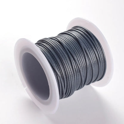 1.0mm  Wax Line 10 M/Roll  Color Can Be Diy Polyester Non-Dyed Colored Fiber Textile Wax Rope