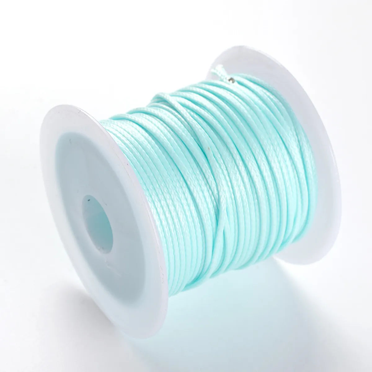 1.0mm  Wax Line 10 M/Roll  Color Can Be Diy Polyester Non-Dyed Colored Fiber Textile Wax Rope