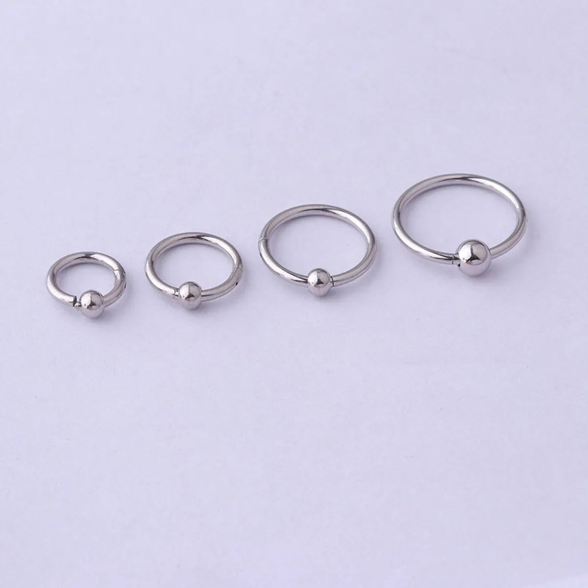 Fashion Circle Stainless Steel Plating Nose Ring