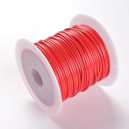 1.0mm  Wax Line 10 M/Roll  Color Can Be Diy Polyester Non-Dyed Colored Fiber Textile Wax Rope