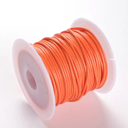 1.0mm  Wax Line 10 M/Roll  Color Can Be Diy Polyester Non-Dyed Colored Fiber Textile Wax Rope