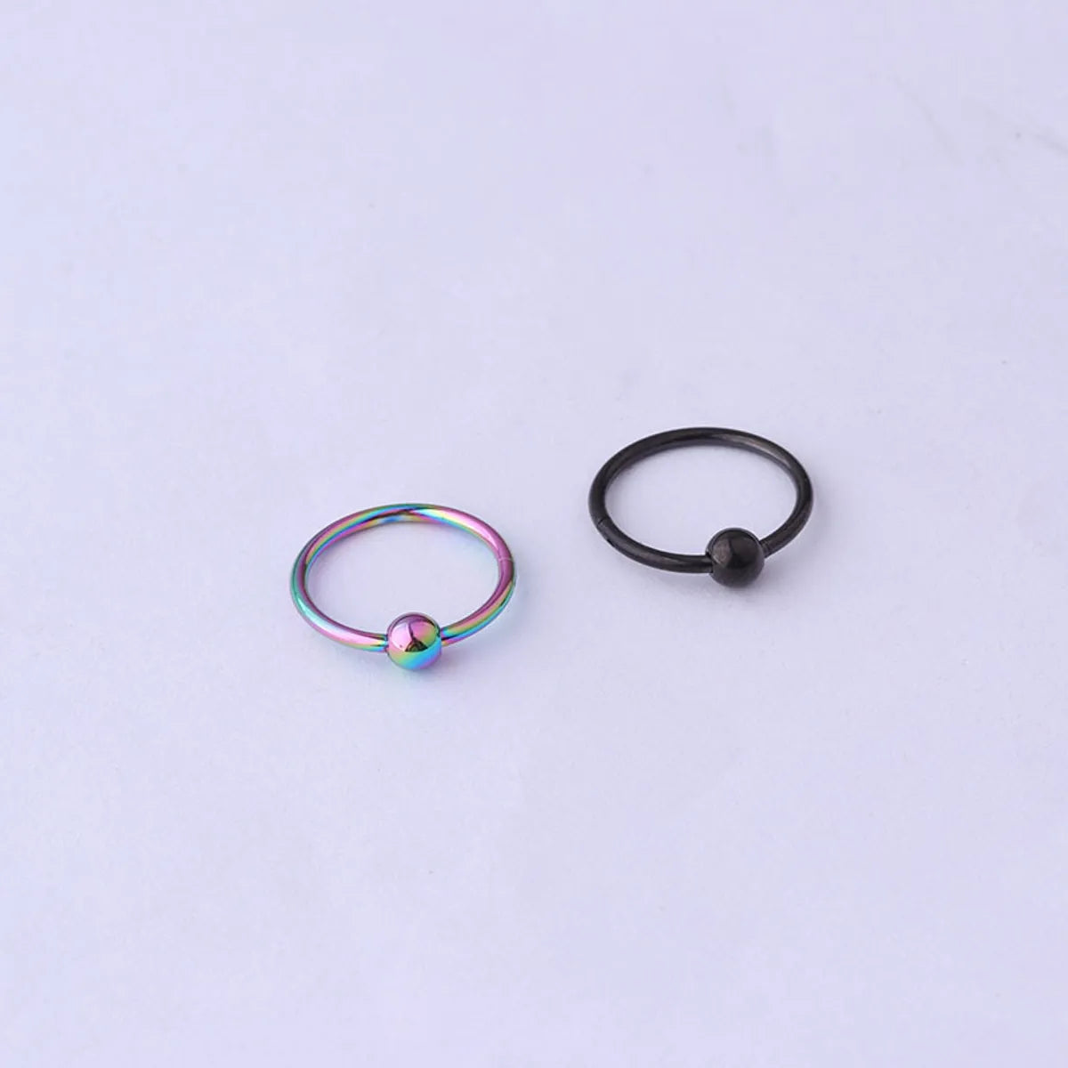 Fashion Circle Stainless Steel Plating Nose Ring