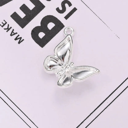 2 PCS/Package 3.5*3.5cm Alloy Bow Knot Pendant