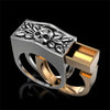 2 Pieces Fashion Skull Alloy Plating Unisex Rings