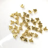 20 PCS/Package Diameter 5mm Diameter 6 Mm Diameter 7 Mm Copper 14K Gold Plated Cross Star Flower Beads