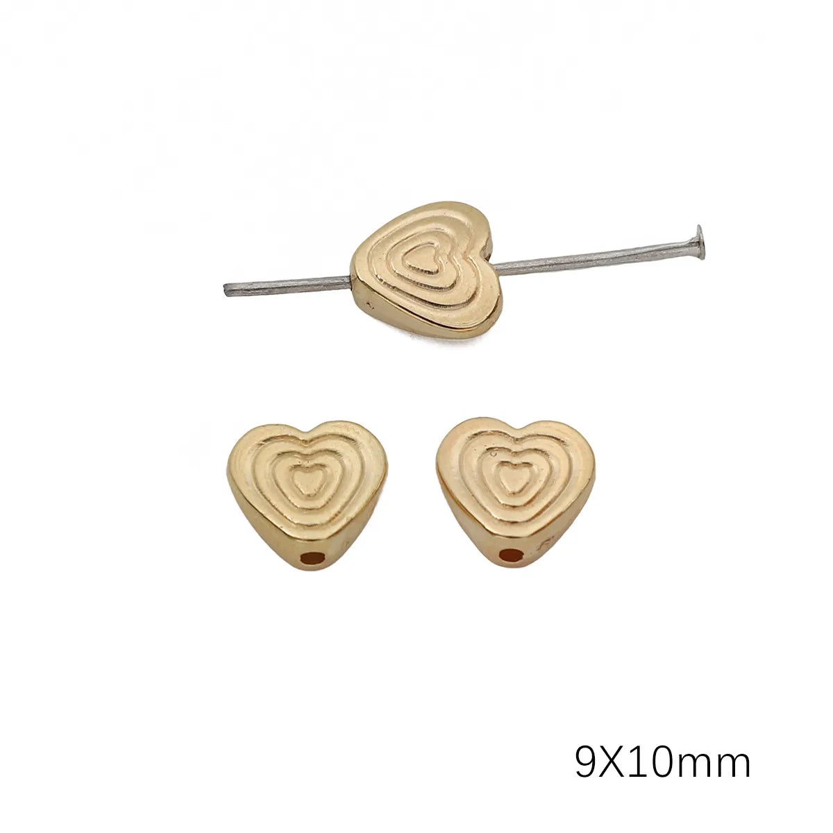 20 Pcs/Package Simple Style Star Heart Shape Shell Bbc Jewelry Accessories