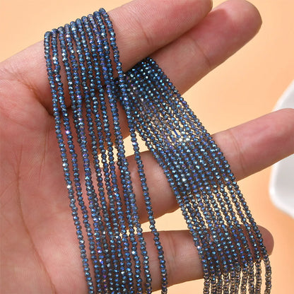 200 Pieces Per Piece 2MM 0.5mm Glass Solid Color Beads