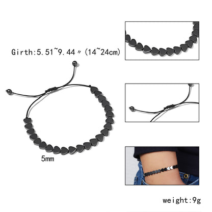 Simple Style Geometric Rope Handmade Men's Bracelets