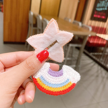 Children's Handmade Hairpin Girls Korean Fruit Bb Clip Hairpin Cute Little Clip Hair Accessories Side Girl Bangs Clip