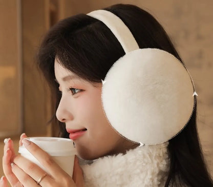 New Winter Earmuff Warm Student Female Foldable Anti-Frostbite Cute Protective Ear Earmuff Wholesale